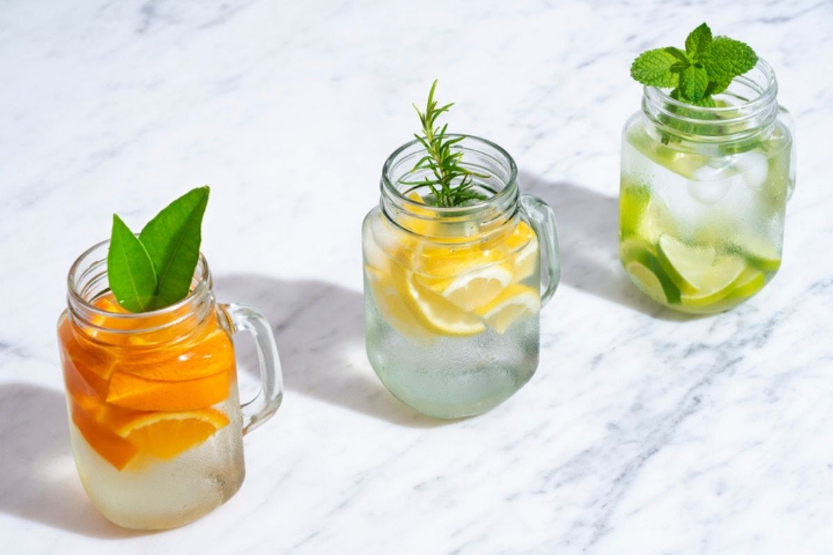 Citrus infused water