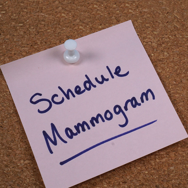 Schedule Mammogram Reminder 