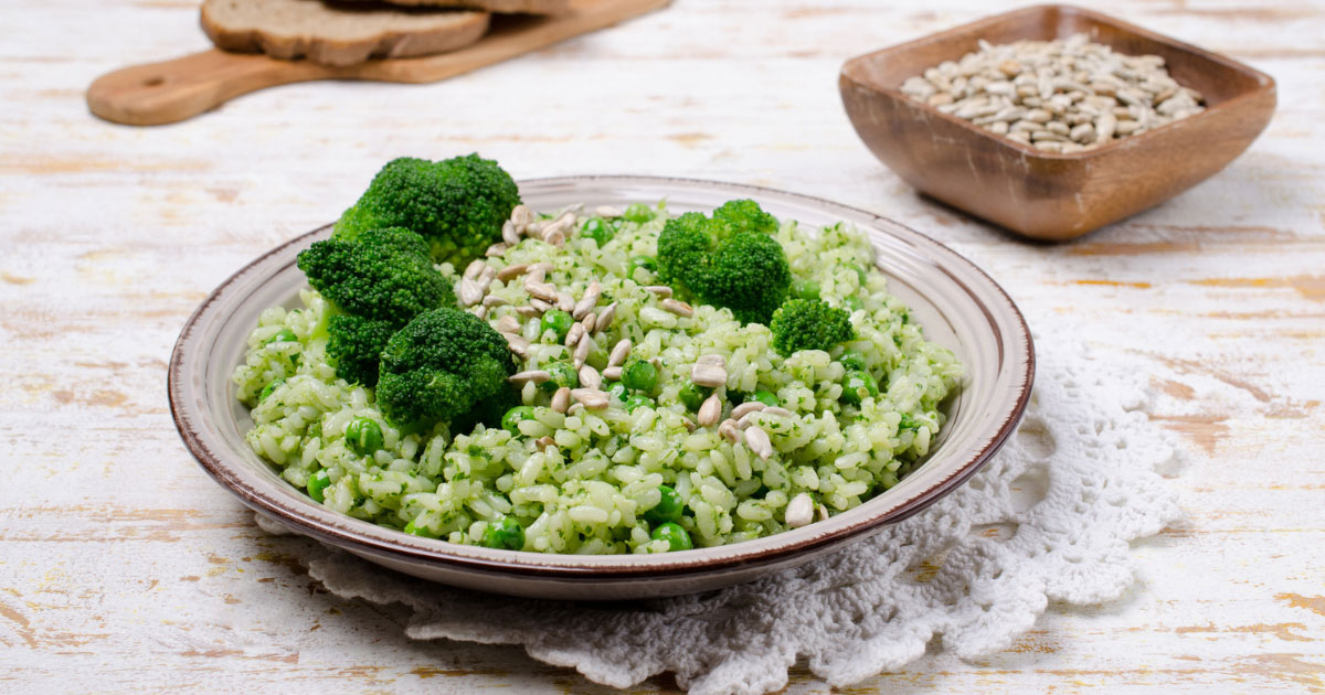 Vegetarian Broccoli Fried Rice 