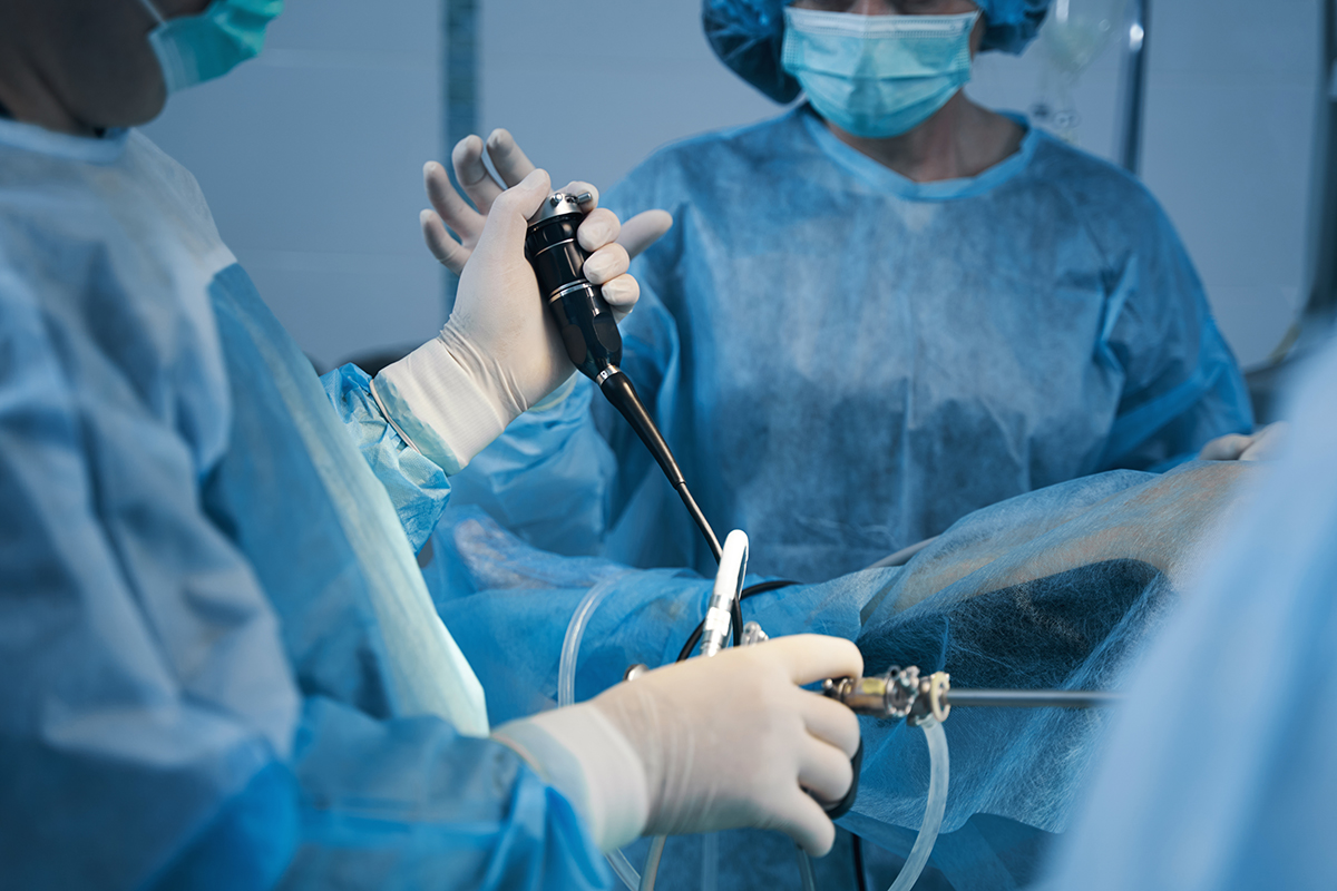 Invasive laparoscopy procedure